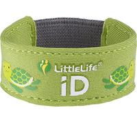 LittleLife Pulsera de Seguridad, Pulsera de Identificación para Niños con Tarjetas de Identificación para Contacto de Emergencia o Información Médica, Tortuga