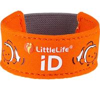LittleLife Pulsera de Seguridad, Pulsera de Identificación para Niños con Tarjetas de Identificación para Contacto de Emergencia o Información Médica, Pez Payaso