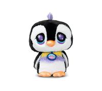 Littlest Pet Shop - Peluche de pingüino (25 cm, 25 cm), diseño de Libra, diseño de pingüino de Lujo, Peluche de Animales Lindos Grandes Ojos Brillantes - Juguete Infantil de 3 años y + - BF00668