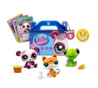 Littlest Pet Shop - Pet Surprise - Paquete de 3 - Serie 3, Gen 7 Auténtica Figura de Juguete LPS Bobble Head, Animal de Juguete Coleccionable, a Partir de 4 años