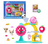 Littlest Pet Shop, Playset Hora de la Diversión, Cabezas Móviles, Gen 7 (Mascotas #69 y #68), para niños a Partir de 4 años, BF00519 Multicolor