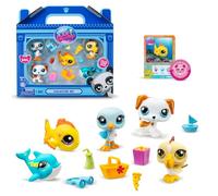 Hasbro Littlest Pet Shop – Set de playa – 5 figuras