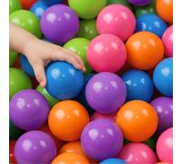LittleTom 1000 Pelotas de Color Ø 6 cm para llenar Piscinas de Bolas para bebés