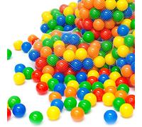 LittleTom 1000 Pelotas para Piscina de Bolas bebé - Bolas de Colores 5,5 cm para niños - Pelotas de plástico Ligeras para Parque Infantil, Tienda o túnel de Juego, Juguete Seguro para Interior