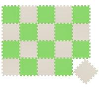 LittleTom 18 Piezas Alfombra Bebé Desde el Primer Mes - 30x30 Colchoneta de Espuma EVA Acolchada - Superficie Puzzle Antideslizante para Niños Pequeños - Suelo Protector para la Habitación Infantil