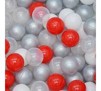 LittleTom 200 Bolas de Colores para Piscina Infantil - 5,5cm Bola Plastico - Pelotas Piscina Bolas Piscina Infantil 200 Unidades Bolos Adultos Pelotas de Colores para Niños Bolas Parque Infantil Bebe