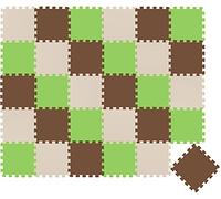 LIttleTom 27 Piezas Alfombra Puzzle para Bebés y Niños - 30x30 Suelo Goma EVA Tapete Juego Infantil