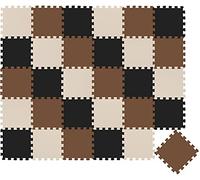 LIttleTom 27 Piezas Alfombra Puzzle para Bebés y Niños - 30x30 Suelo Goma EVA Tapete Juego Infantil