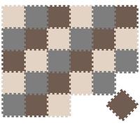 LIttleTom 27 Piezas Alfombra Puzzle para Bebés y Niños - 30x30 Suelo Goma EVA Tapete Juego Infantil