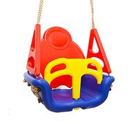 LittleTom 3-en-1 Columpio 49x48x34cm de bebé a niño 6-72 Meses Azul-Rojo