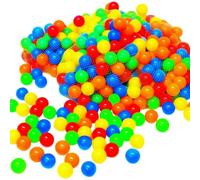 LittleTom 800 Bolas de Color Ø6cm Piscinas de niño Mezcla de 5 Colores