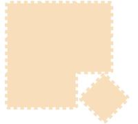 LittleTom 9 Piezas Alfombra Bebé Desde el Primer Mes - 30x30 cm Colchoneta de Espuma EVA Acolchada - Superficie Puzzle Antideslizante para Niños Pequeños - Suelo Protector para la Habitación Infantil
