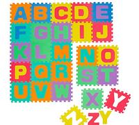 LittleTom Alfombras Puzzle para Bebé Alfombrilla Niños Suelo Goma EVA Abecedario