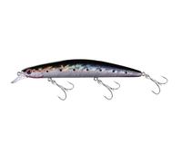 LITTMA Saltwater Surf Minnow 125SP - Cebo de pesca con suspensión - 4-7/8 pulgadas, 7/9 onzas, buceos de 2 pies, cebo duro de suspensión lenta para halibut, striper, pesca de surf en California y la