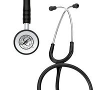 Littmann Classic II Infant Estetoscopio Profesional, 2114, Tubo Negro | Pieza torácica de acero inoxidable. Nuestro diafragma más pequeño, para los pacientes más pequeños. Para médicos