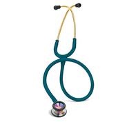 Littmann Classic II Paediatric Estetoscopio Profesional, 2153, Tubo Caribe | Pieza torácica arcoíris de acero inoxidable, vástago y arco auricular de latón. Para pacientes pequeños. Para médicos
