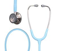 Littmann Classic III Estetoscopio, 5912C, Satin Finish Tubo Azul Marino | Pieza torácica de acero inoxidable. Satin Finish Tubo para flexibilidad y fácil limpieza