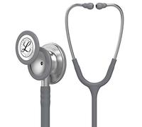 Littmann Classic III Estetoscopio Profesional, 5621, Tubo Gris | Pieza torácica de acero inoxidable. Para médicos, enfermería y estudiantes de medicina