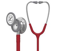 Littmann Classic III Estetoscopio Profesional, 5627, Tubo Burdeos | Pieza torácica de acero inoxidable. Para médicos, enfermería y estudiantes de medicina