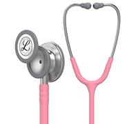 Littmann Classic III Estetoscopio Profesional, 5633, Tubo Rosa Perla | Pieza torácica de acero inoxidable. Para médicos, enfermería y estudiantes de medicina