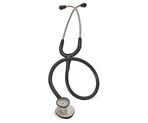 Littmann Lightweight II S.E. Estetoscopio Profesional, 2450, Tubo Negro | Pieza torácica en forma de lágrima, cabe bajo manguitos y vendajes, ideal para medir la presión. Para enfermería