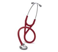 Littmann Master Cardiology Estetoscopio Profesional, 2163, Tubo Burdeos | Pieza torácica de acero inoxidable. Mejor respuesta acústica de la gama mecánica Littmann. Para médicos y estudiantes