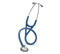 Littmann Master Cardiology Estetoscopio Profesional, 2164, Tubo Azul Marino | Pieza torácica de acero inoxidable. Mejor respuesta acústica de la gama mecánica Littmann. Para médicos y estudiantes
