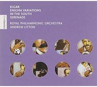 Litton, Andrew - Elgar - Variations Enigma, Sérénade pour cordes, In The South, Ouverture de concert
