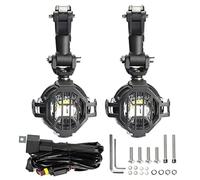LITTOU KOLOME motocicletas Littau kolome son adecuadas para los focos generales de las carretillas elevadoras de tractores ATV de motocicletas, faros antiniebla, luces de marcha auxiliares (1 juego)