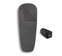 Litume El forro para saco de dormir para todas las estaciones agrega hasta 15°C,saco de dormir para momia comprimible,liviano para mochileros,campamentos,liviano (Con media cremallera)