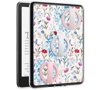 Litvana Colorsoft - Funda con panel trasero para Kindle Paperwhite de 12ª | Para Kindle Colorsoft Signature y Paperwhite de 12ª generación, forro de microfibra, compatible con agarre magnético