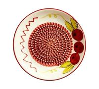 Litysfioti rallador de ajo | Antideslizante de Alimenticio | Rallador de Cerámica para Ajo | para Jengibre, Chocolate, Nueces, Wasabi, Ñame, Hogar, Apartamento, Camping,