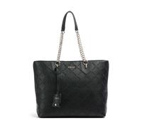 Liu Jo Adonide M Bolsa shopping negro, imitación de cuero, mujer