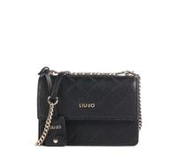 Liu Jo Adonide M Bolso de hombro negro, imitación de cuero, mujer