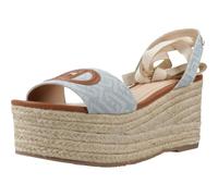 Liu Jo Sandalia Platform Bali, Bali 02 Denim Light Blue, 38 EU