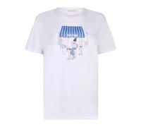 Liu Jo - Better T-shirt - Tops - Mujer - Blanco - M -