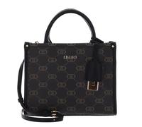 Liu Jo Ridhi S Bolso de mano negro, imitación de cuero, mujer