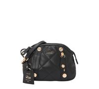 Liu Jo Kate Bolso de hombro negro, imitación de cuero, mujer