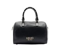 Liu Jo Bolso mujer baúl Evrim Satchel negro BS26LJ24 AA6052 E1012 Tamaño del bolso: Medio