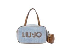 Liu Jo Bolso mujer baúl Ferielle M Bowling light denim BS26LJ52 AA6113 T377A Tamaño del bolso: Medio