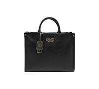 LIU JO Bolso mujer M Tote Ridhi negro B26LJ18 AF5206 E0058 Tamaño del bolso: Grande