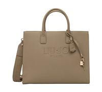 Liu Jo - Bolso Tote con Logo en Relieve - Bags - Mujer - Verde - ONE SIZE -