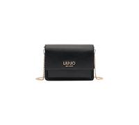 Liu Jo Icon M Bandolera negro, imitación de cuero, mujer