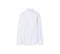 Liu Jo Camicia TS M/L - Camisa larga mujer - Camisa con abertura trasera, 11111 Bianco Ottico, XS