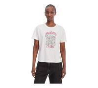 Liu Jo - Camiseta con estampado de perro y gato - Tops - Mujer - Blanco - M -