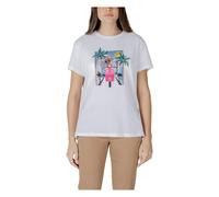Liu Jo - Camiseta de Manga Corta - Tops - Mujer - Blanco - M -