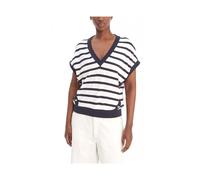 Liu Jo - Camiseta de rayas - Blouses & Shirts - Mujer - Beige - M -