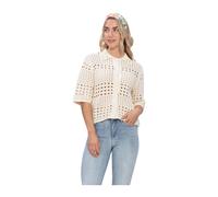 Liu Jo - Cárdigan de Crochet - Knitwear - Mujer - Beige - L -