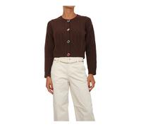 Liu Jo - Mf 5423 Ms 040 X0385 Cárdigan - Knitwear - Mujer - Marrón - L -