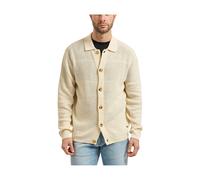 Liu Jo - Cárdigan de lino y algodón - Knitwear - Hombre - Blanco - M -